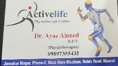 Active Life physiotherapy & Ayurveda clinic — Ayurveda in Jawahar Nagar, Uttar Pradesh clinic photo on OPDIO - Smart Clinic. Smarter Care.
