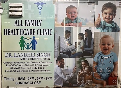 All Family HealthCare Clinic — Doctors in Chander Nagar, Delhi clinic photo on OPDIO - Smart Clinic. Smarter Care.