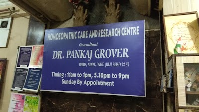 Dr. Pankaj Grover — Homeopathy in Block E, Delhi clinic photo on OPDIO - Smart Clinic. Smarter Care.