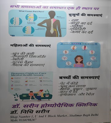 Dr. Sareen's Homoeopathic Haven — Homeopathy in Block U and V, Delhi clinic photo on OPDIO - Smart Clinic. Smarter Care.