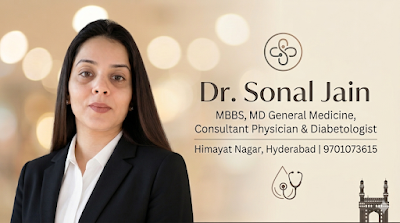 Dr. Sonal Jain, MBBS, MD — General Physician in Devi Laxmi Bagh, Telangana clinic photo on OPDIO - Smart Clinic. Smarter Care.
