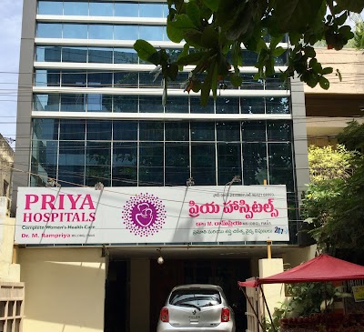 Priya Hospitals — Gynecology in Suryaraopeta, Andhra Pradesh clinic photo on OPDIO - Smart Clinic. Smarter Care.