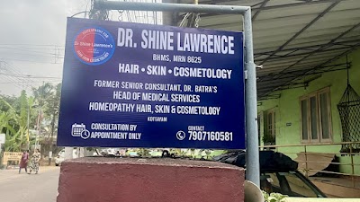 Dr shine lawrence homeopathy for hair skin cosmetology tvm clinic — Homeopathy in Kannammoola, Kerala clinic photo on OPDIO - Smart Clinic. Smarter Care.
