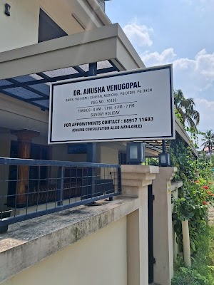 Dr Anusha Venugopal BHMS,MD(Hom.)General Medicine — Homeopathy in Anaswara Rajiv Nagar, Kerala clinic photo on OPDIO - Smart Clinic. Smarter Care.