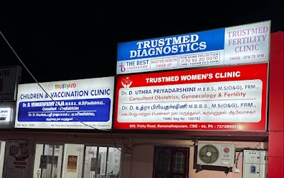 Dr. D. Uthra Priyadarshini, M.B.B.S, M.S., DNB, FRM, Trustmed women’s and ferti… — Gynecology in Ramanathapuram, Tamil Nadu clinic photo on OPDIO - Smart Clinic. Smarter Care.