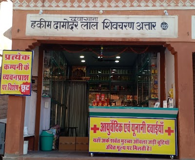 Ayurvedic and Unani medicines shop [Hakim Damodar Lal Shiv Charan attar 322 kis… — Ayurveda in Pink City, Rajasthan clinic listing photo